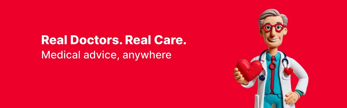 Real Doctors. Real Care. — Medical advice, anywhere